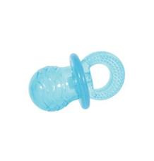 Hračka pes dudlík TPR POP PACIFIER tyrkysová Zolux 10 cm