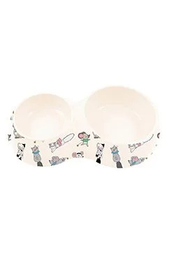 Miska plast dvojmiska CHATOUILLE Zolux 2x230ml