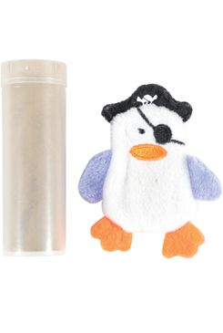 Hračka kočka PIRATE plnící+šanta bílá Zolux 1 ks