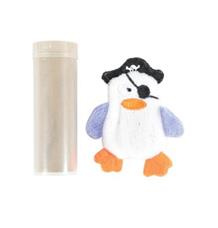 Hračka kočka PIRATE plnící+šanta bílá Zolux 1 ks