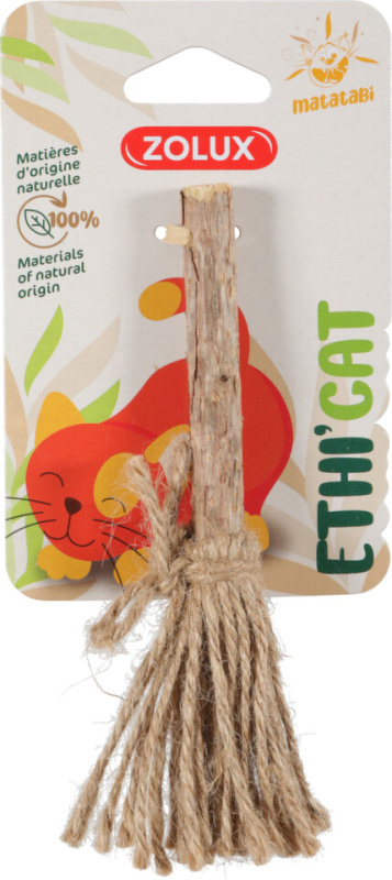 Hračka kočka ETHICAT MATATABI hůlka Zolux