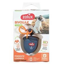 Světýlko blikací BIVOUAK oříšek USB modrá Zolux 1 ks