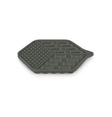 Lízací podložka pro kočky SILICONE šedá M Zolux 18,5 cm x 15,5 cm x 1,2 cm šedá 