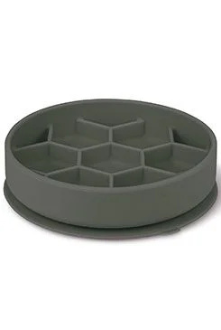 Miska Slow Feeder SILICONE šedá M Zolux šedá M - 1 ks