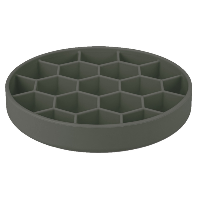 Miska Slow Feeder SILICONE šedá L Zolux šedá L - 1 ks