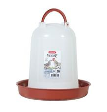 Žlab pitný pro drůbež  Zolux 3l červená