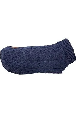 Zolux S.A.S. Obleček svetr rolák pro psy ŽAKÁROVÝ 45cm modrá Zolux