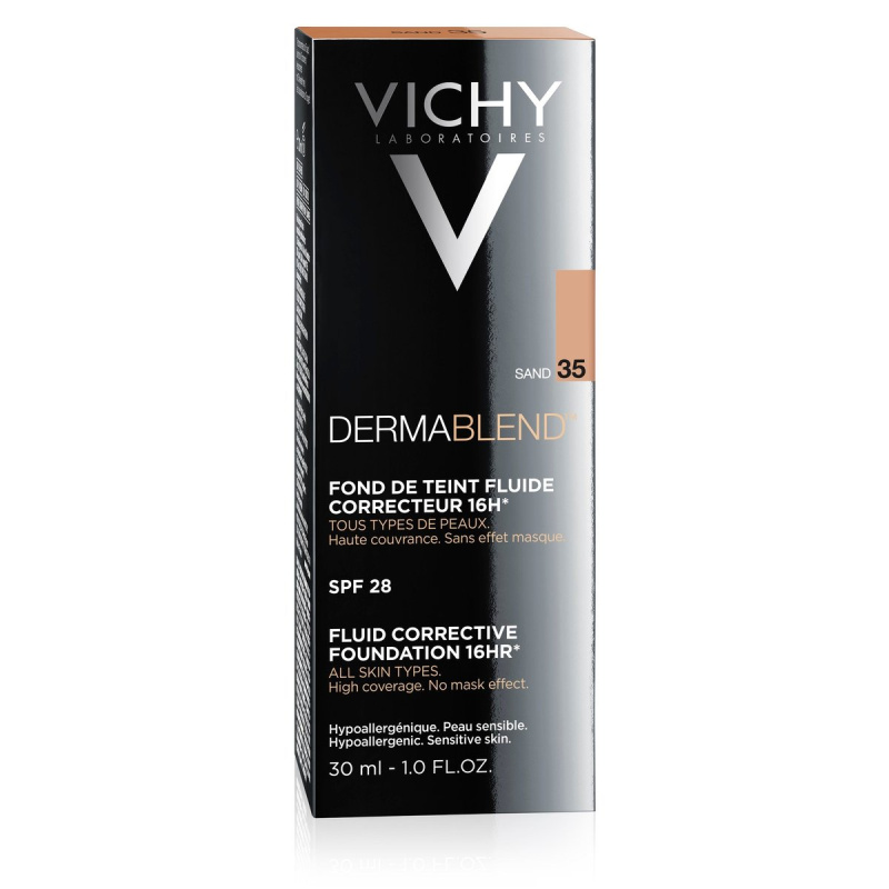 Vichy Dermablend korekční make-up s UV faktorem odstín 35 Sand 30 ml