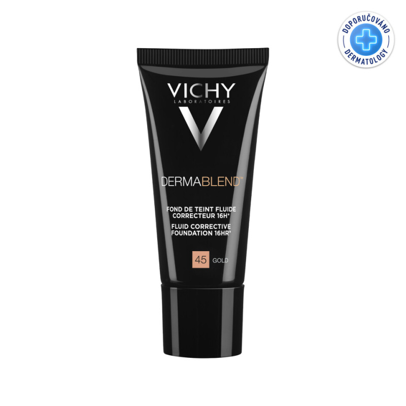 Vichy Dermablend korekční make-up s UV faktorem odstín 45 Gold 30 ml