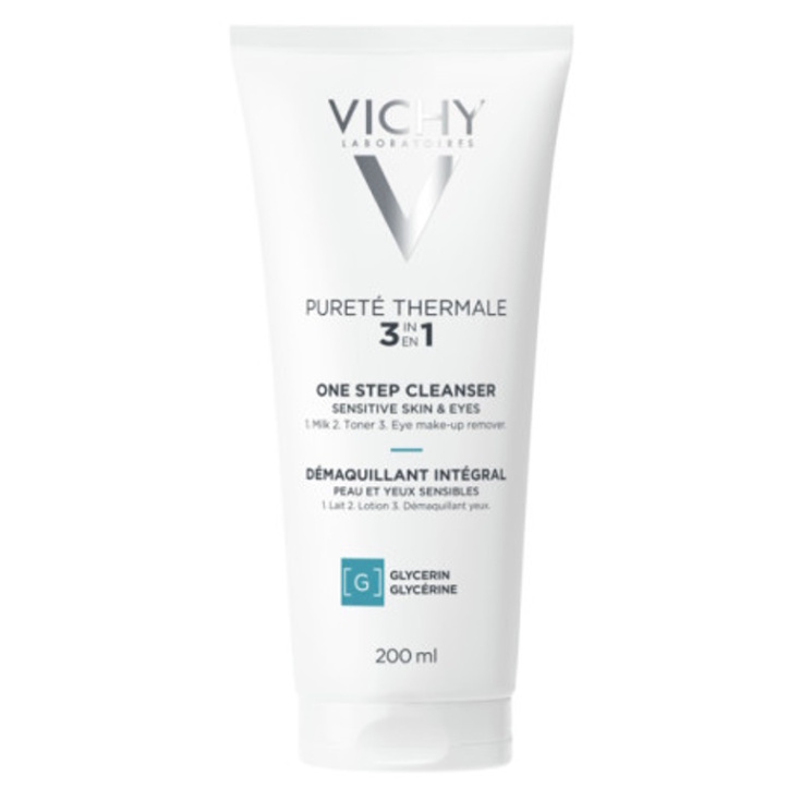 Vichy Pureté Thermale odličovací emulze 3 v 1 200 ml