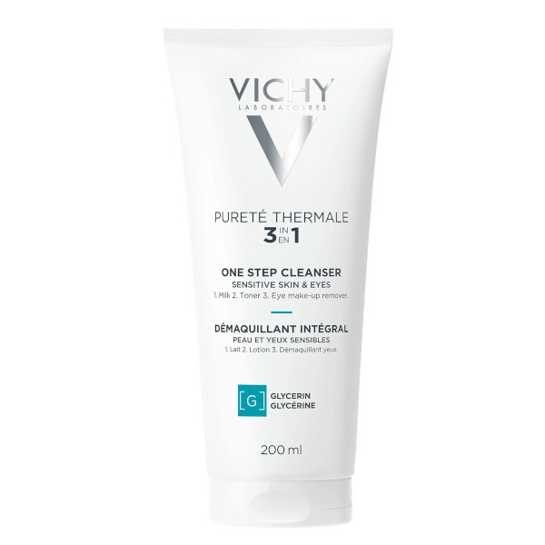 Vichy Pureté Thermale odličovací emulze 3 v 1 200 ml