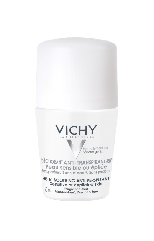 Vichy Deodorant 48h deodorant roll-on pro citlivou a podrážděnou pokožku 50 g