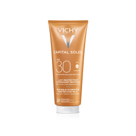 Vichy Capital Soleil Beach Protect ochranné hydratační mléko na obličej a tělo SPF 30 300 ml