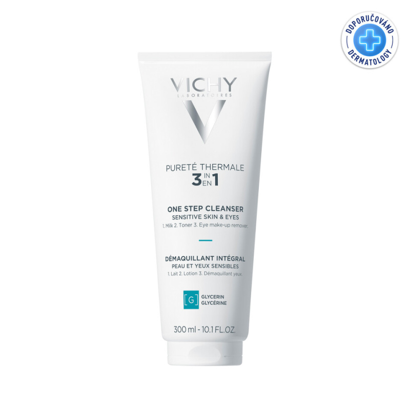 Vichy Pureté Thermale odličovací emulze 3 v 1 300 ml
