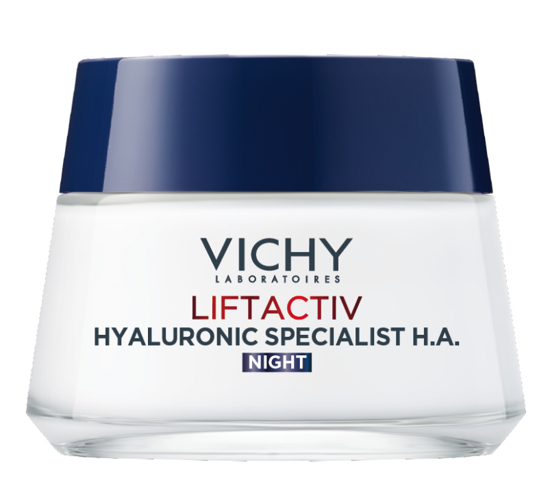 Vichy Liftactiv Supreme noční zpevňující a protivráskový krém s liftingovým efektem 50 ml