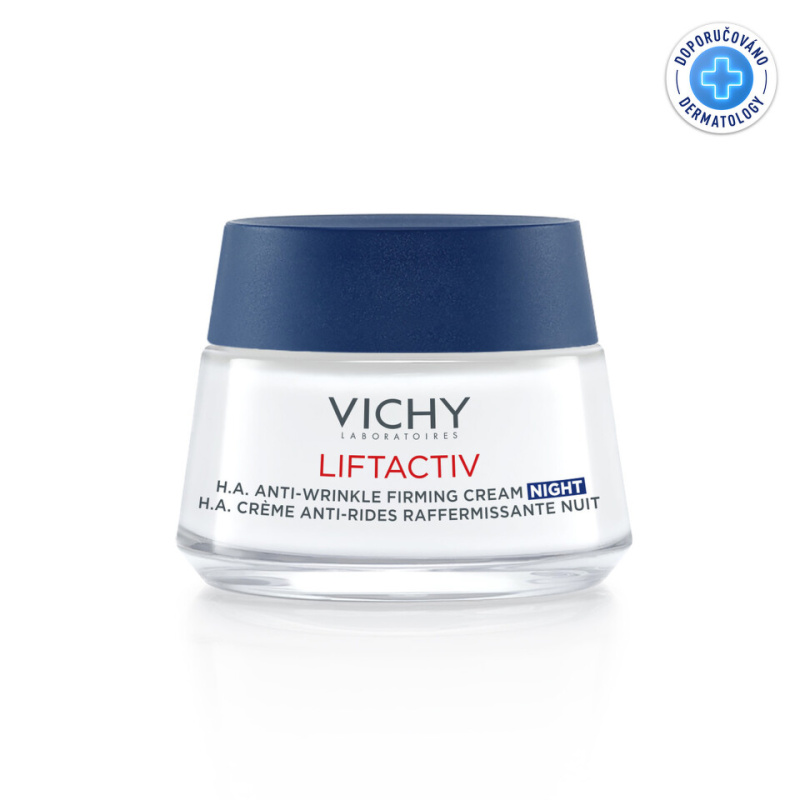 Vichy Liftactiv Supreme noční zpevňující a protivráskový krém s liftingovým efektem 50 ml