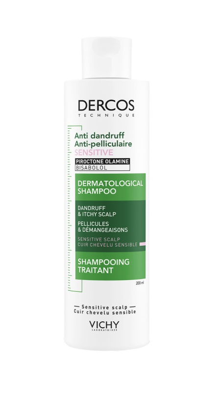 Vichy Dercos Anti-Dandruff Sensitive šampon zklidňující citlivou pokožku hlavy proti lupům 200 ml