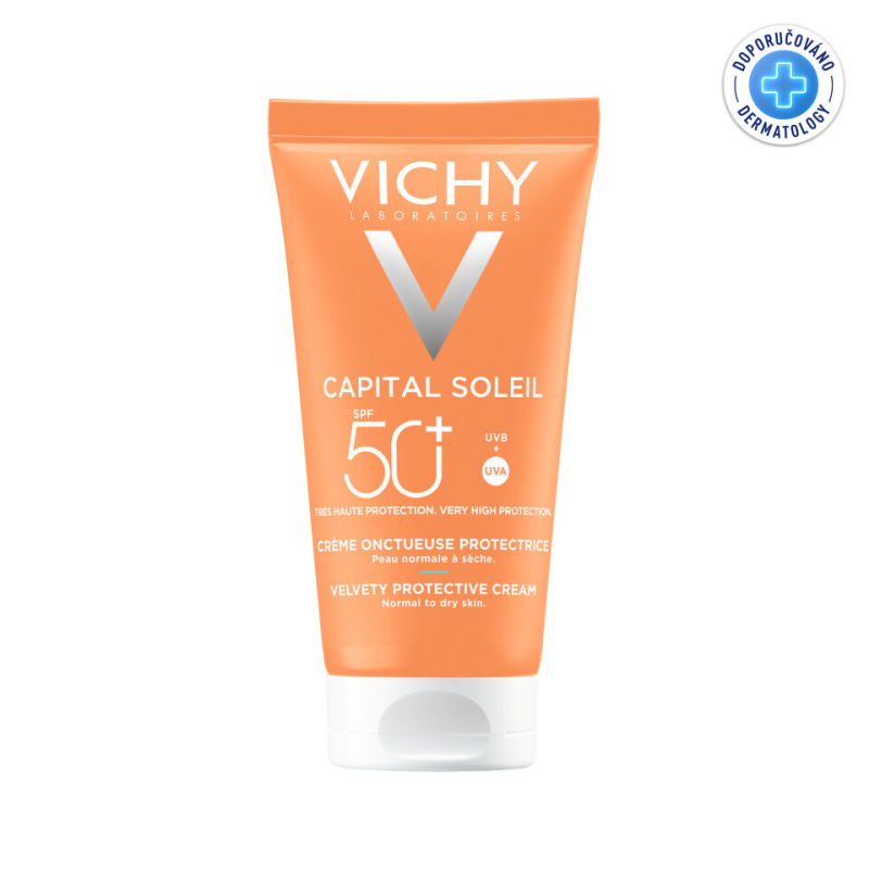 Vichy Capital Soleil ochranný krém pro sametově jemnou pleť SPF 50+ 50 ml