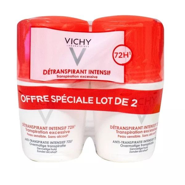 VICHY Stress Resist roll-on 72 hodin 2x 50 ml DUOPACK