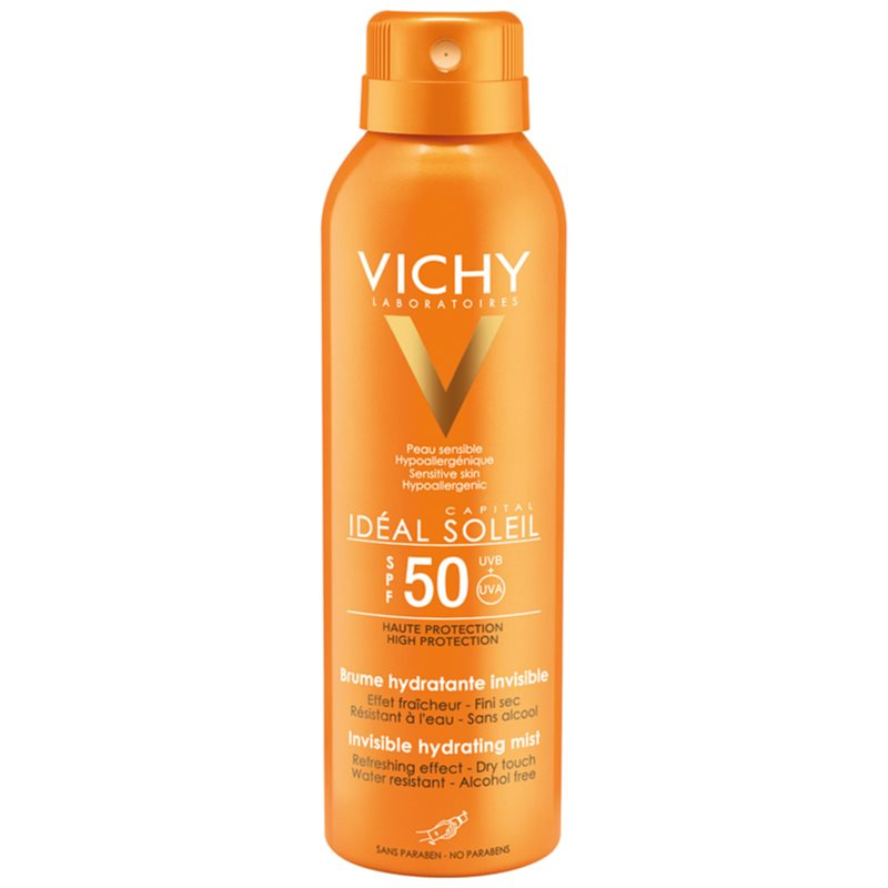 Vichy Capital Soleil neviditelný hydratační sprej SPF 50 200 ml
