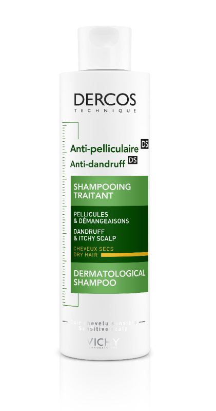Vichy Dercos Anti-Dandruff šampon proti lupům pro suché vlasy 200 ml