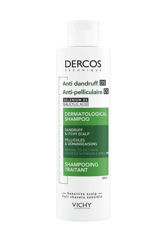 Vichy Dercos Anti-Dandruff šampon proti lupům pro normální až mastné vlasy 200 ml
