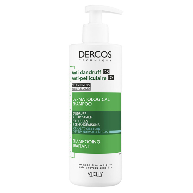 Vichy Dercos Anti-Dandruff šampon proti lupům pro normální až mastné vlasy 390 ml