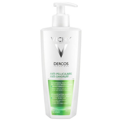 Vichy Dercos Anti-Dandruff šampon proti lupům pro normální až mastné vlasy 390 ml