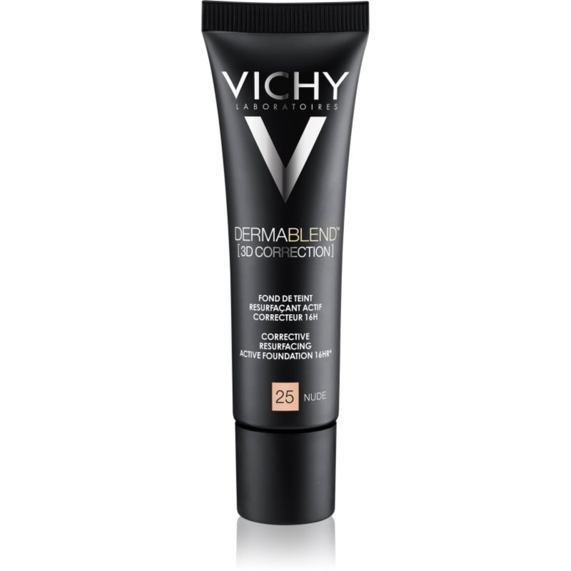Vichy Dermablend 3D Correction korekční vyhlazující make-up SPF 25 odstín 25 Nude  30 ml