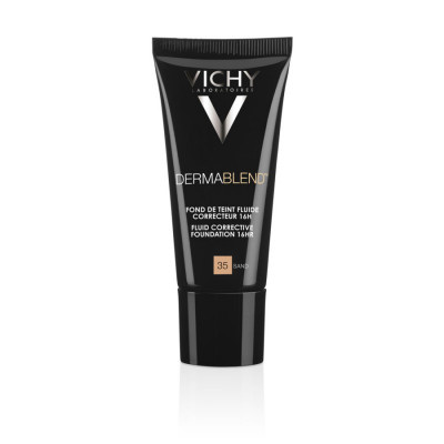 Vichy Dermablend 3D Correction korekční vyhlazující make-up SPF 25 odstín 35 Sand 30 ml