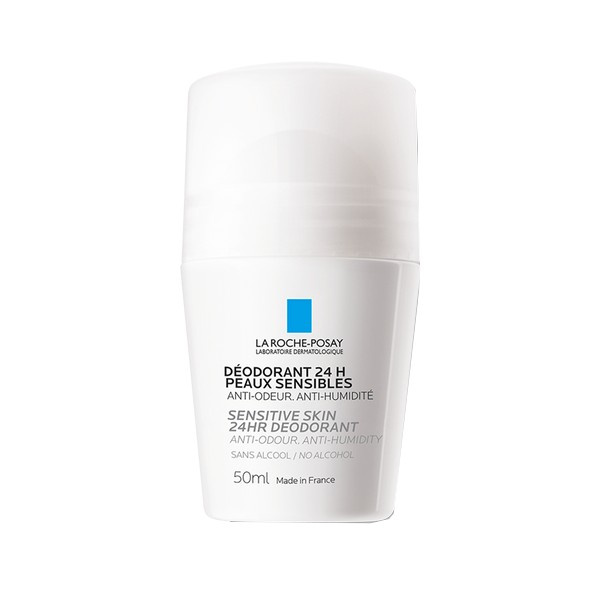 La Roche-Posay Physiologique fyziologický deodorant roll-on pro citlivou pokožku 50 ml