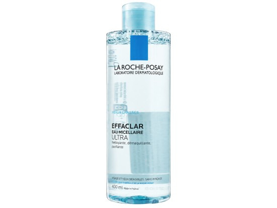 La Roche-Posay Effaclar Ultra čisticí micelární voda pro problematickou pleť, akné 400 ml
