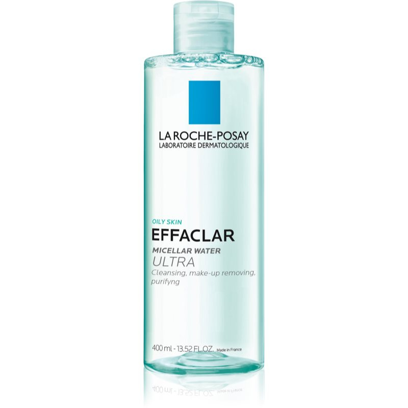La Roche-Posay Effaclar Ultra čisticí micelární voda pro problematickou pleť, akné 400 ml