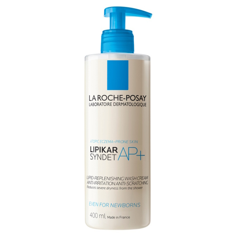 La Roche-Posay Lipikar Syndet AP+ čisticí krémový gel proti podráždění a svědění pokožky 400 ml