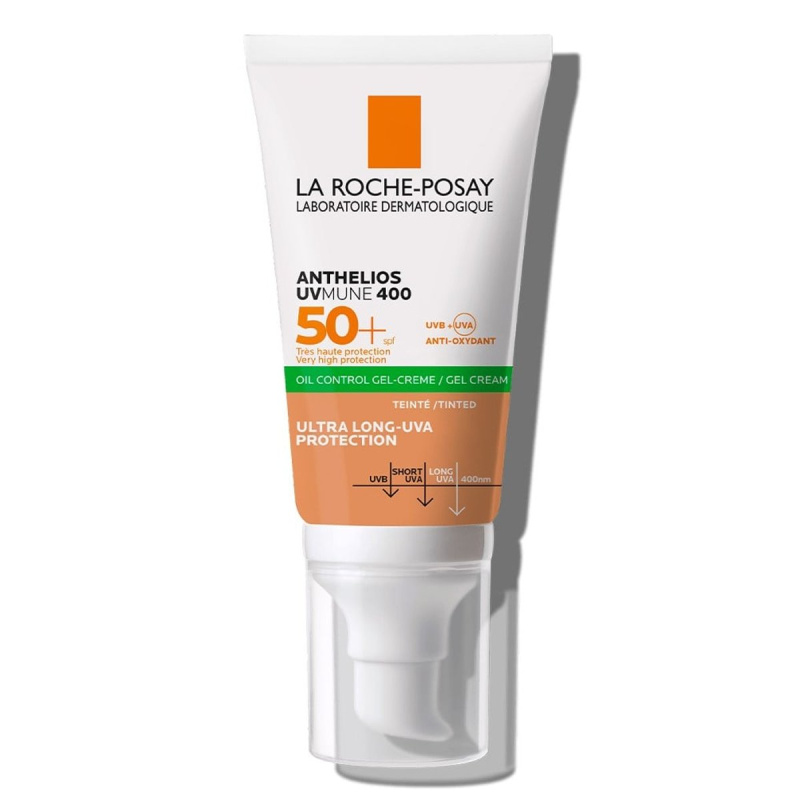 La Roche-Posay Anthelios XL zmatňující zabarvený gel-krém SPF 50+ 50 ml