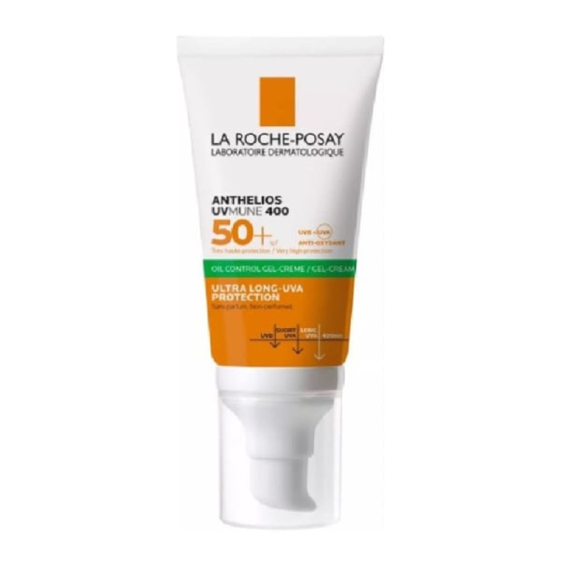 La Roche-Posay Anthelios Oil Control zmatňující gel-krém bez parfemace SPF 50+ 50 ml