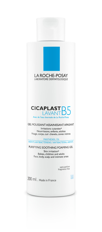 La Roche-Posay Cicaplast Lavant B5 zklidňující čisticí pěnivý gel 200 ml