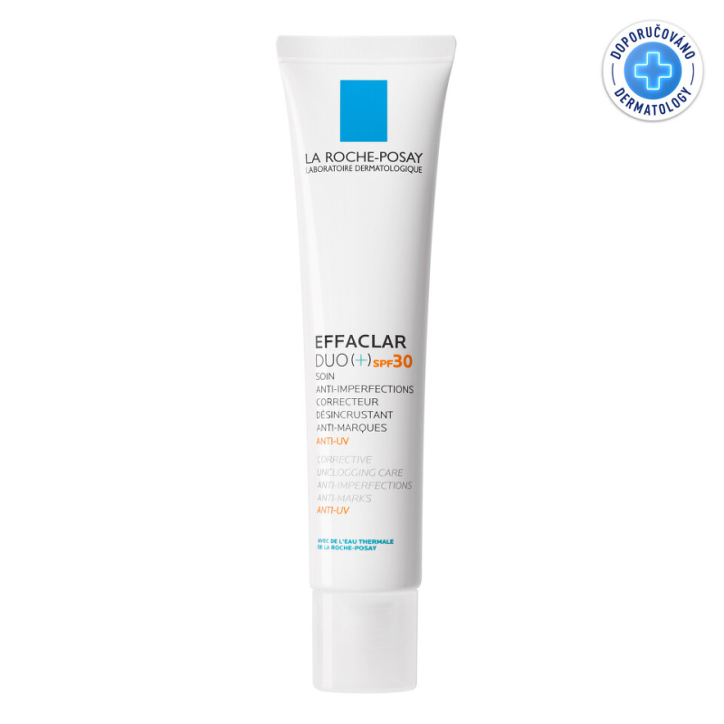 La Roche-Posay Effaclar DUO (+) korekční obnovující péče proti nedokonalostem pleti a stopám po akné SPF 30 Duo [+] 40 ml