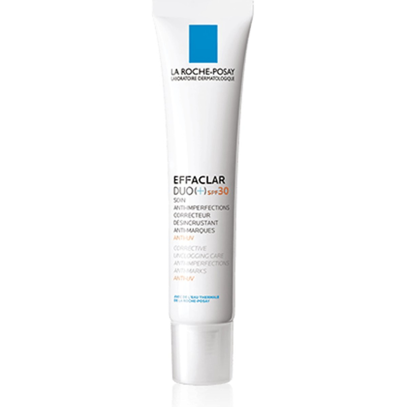 La Roche-Posay Effaclar DUO (+) korekční obnovující péče proti nedokonalostem pleti a stopám po akné SPF 30 Duo [+] 40 ml