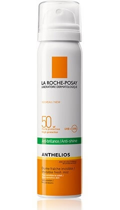 La Roche-Posay Anthelios osvěžující sprej na obličej proti lesku pleti SPF 50+ 75 ml