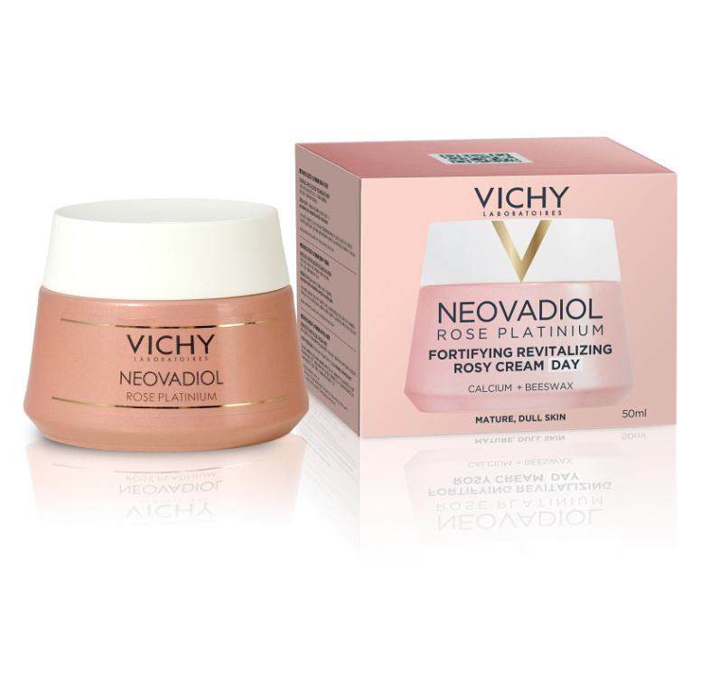 Vichy Neovadiol Rose Platinium rozjasňující a posilující denní krém pro zralou pleť 50 ml