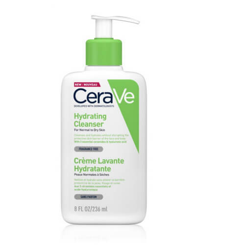 CeraVe Cleansers Hydrating Cleanser čisticí emulze s hydratačním účinkem 236 ml
