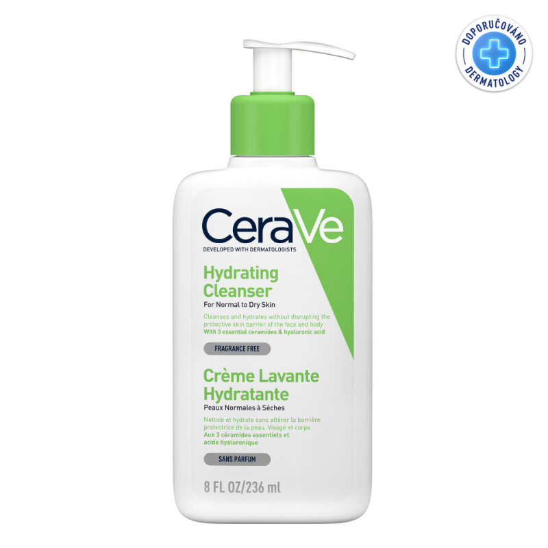 CeraVe Cleansers Hydrating Cleanser čisticí emulze s hydratačním účinkem 236 ml