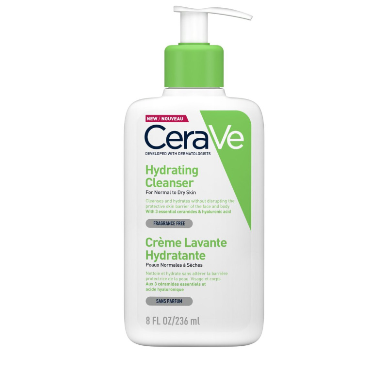 CeraVe Cleansers Hydrating Cleanser čisticí emulze s hydratačním účinkem 236 ml