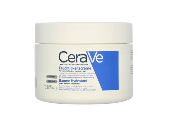 CeraVe Moisturizers hydratační krém na obličej a tělo pro suchou až velmi suchou pokožku 340 g