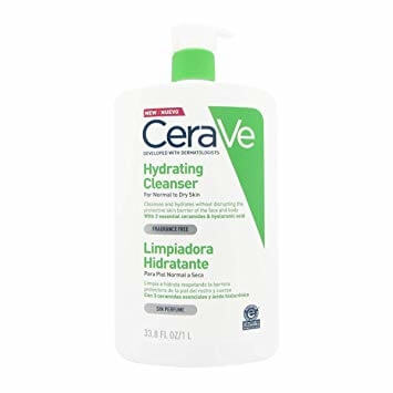 CeraVe Cleansers Hydrating Cleanser čisticí emulze s hydratačním účinkem 1000 ml