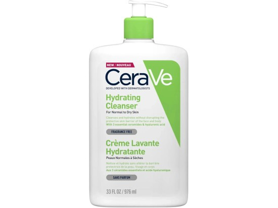 CeraVe Cleansers Hydrating Cleanser čisticí emulze s hydratačním účinkem 1000 ml