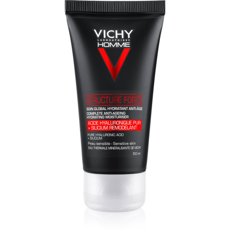 Vichy Homme Structure Force zpevňující protivráskový krém s kyselinou hyaluronovou 50 ml