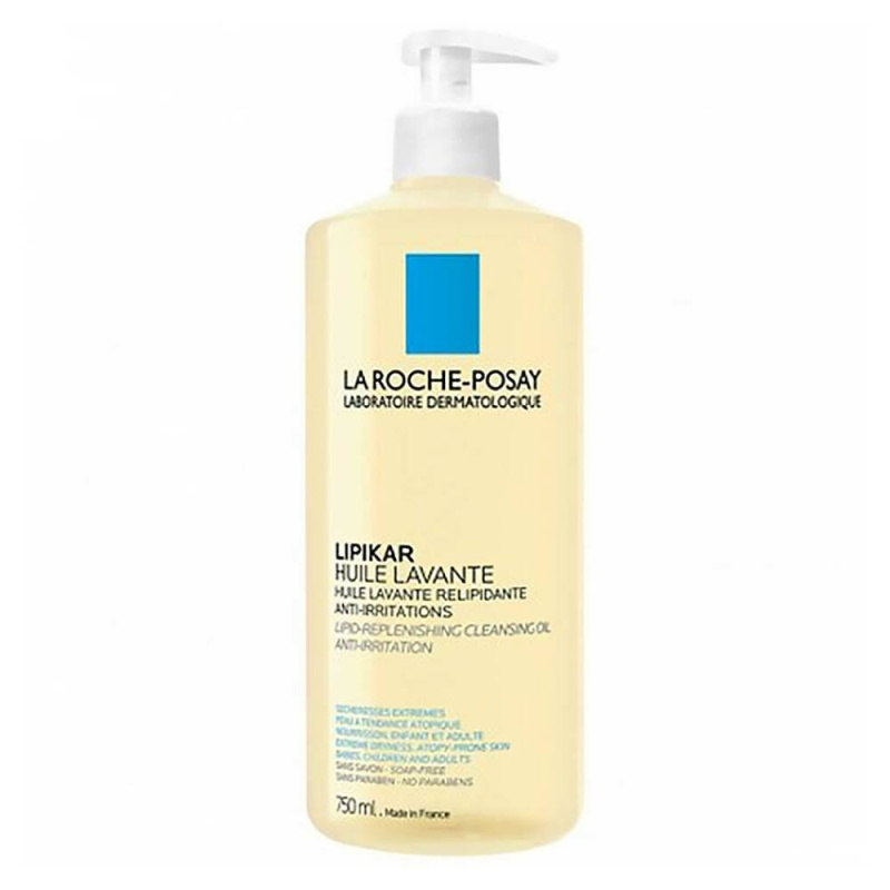 La Roche-Posay Lipikar Huile AP+ zvláčňující relipidační mycí olej proti podráždění 750 ml