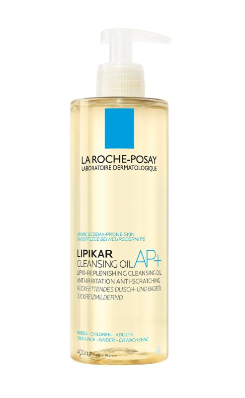 La Roche-Posay Lipikar Huile AP+ zvláčňující relipidační mycí olej proti podráždění 400 ml